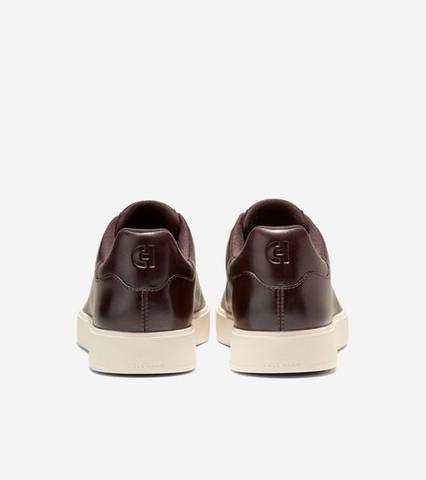 Giày hiệu Cole Haan chính hãng GrandPro Luxe Slip-On Sneakers Ivory  - Nâu