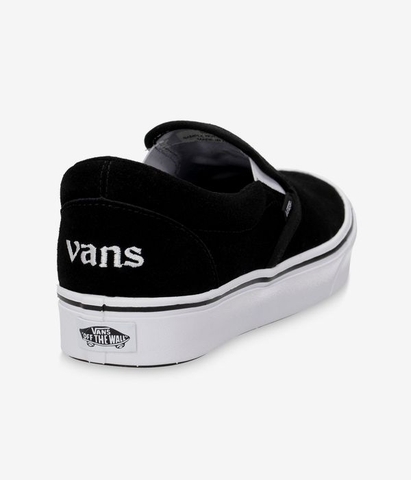 Giày Vans chính hãng Slip on Sixty Sixer Comfycush Black White