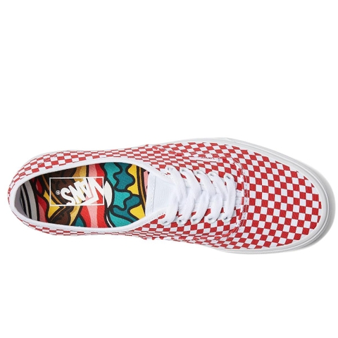 Giày Vans chính hãng Authentic Doren Special Checkerborad Red White
