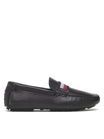 Giày hàng hiệu Tommy Hilfiger Mocassins Iconic Rwb Leather Driver FM0FM03761 - Da Đen