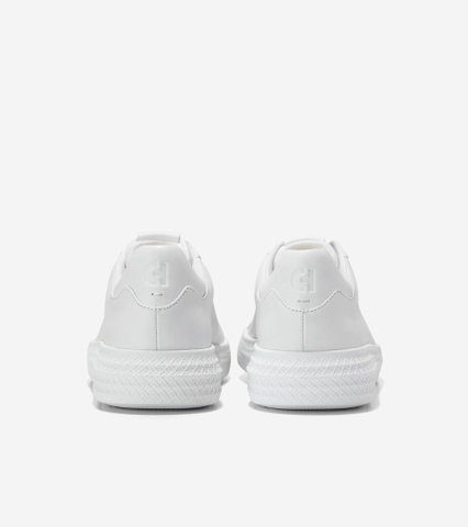 Giày hàng hiệu Cole Haan Grand Hurrion Cup Lace-To-Toe (LTT) Men's Sneakers All White - Trắng