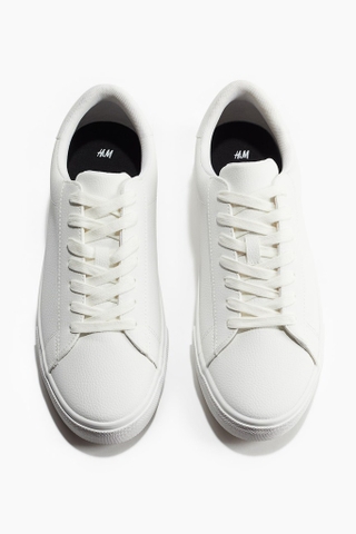 Giày thể thao thời trang H&M chính hãng trắng cổ điển