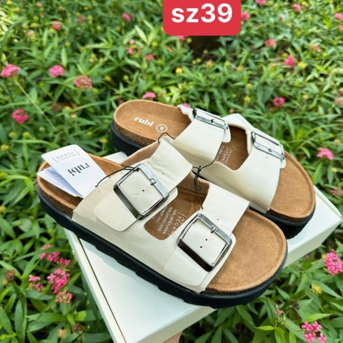 Dép đế trấu chính hãng Châu Âu size 39