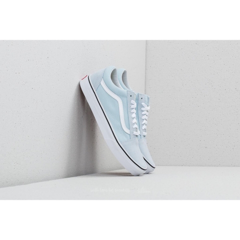 Giày Vans Chính Hãng Old Skool Baby Blue True White