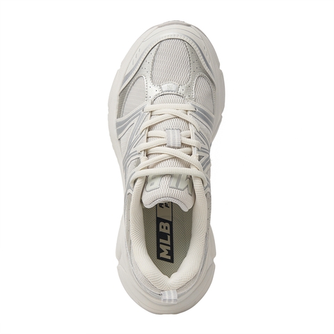 Giày Sneaker MLB Ace Runner New York Yankees Ivory - Trắng