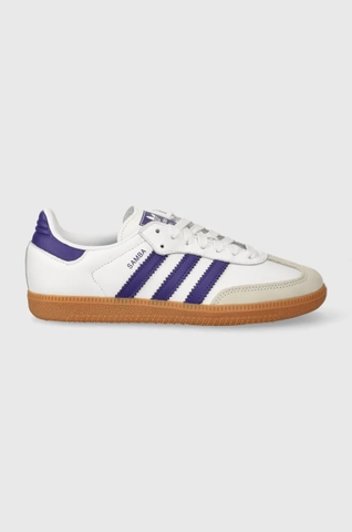 Giày Adidas Originals Samba OG Blue White - Chính hãng - size 38 - Trắng xanh