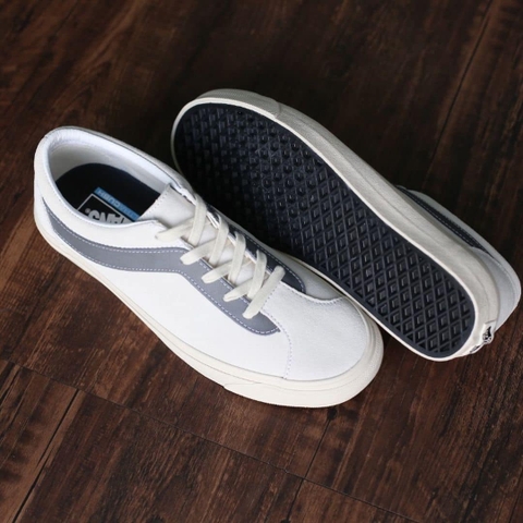 Giày Sneaker Vans chính hãng Bold Ni Vintage POP White Grey - Trắng xám