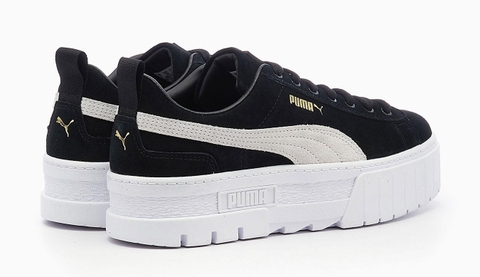 Giày Puma chính hãng Mayze Black White - Đen Trắng