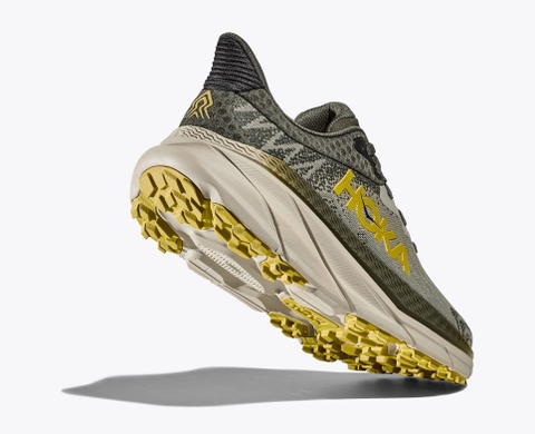 Giày Thể Thao Chạy Bộ Hoka Challenger ATR7 Olive Haze / Forest Cover - Running Trail - Xanh rêu - size 42