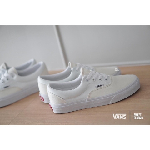 Giày Vans chính hãng Era Unisex Sneakers White VN0A54F19LX