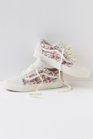 Giày Vans chính hãng Old Skool Vintage Floral
