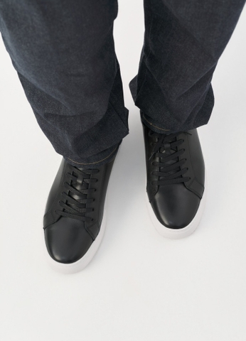 Giày sneaker Vagabond chính hãng Paul 2.0 Black White Leather - Da Đen trắng