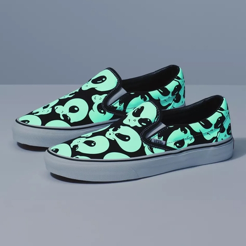 Giày Vans chính hãng Slip On Alien Ghosts