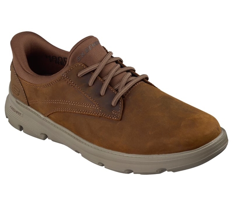 Giày Skechers chính hãng Slip-Ins Arch Fit Garza Langston Relaxed Fit Brown - Nâu
