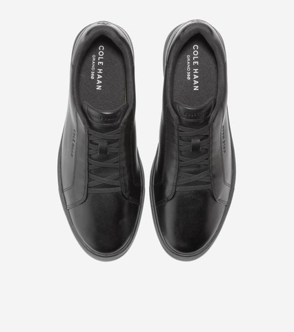 Giày hiệu Cole Haan chính hãng GrandPro Luxe Slip-On Sneakers All Black - Đen