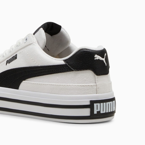 Giày thể thao sneaker chính hãng Puma Court Classic Vulcanised Formstrip Unisex White -  Trắng