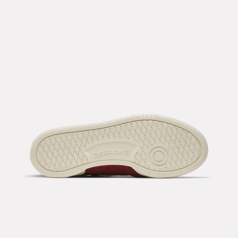 Giày thể thao Reebok chính hãng Club C 85 Suede lace-up sneakers Red - Đỏ da lộn
