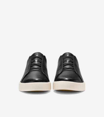 Giày hiệu Cole Haan chính hãng GrandPro Luxe Slip-On Sneakers Black White - Đen Trắng