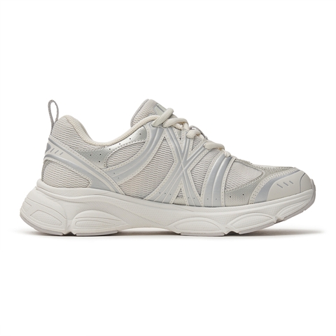 Giày Sneaker MLB Ace Runner New York Yankees Ivory - Trắng