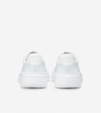 Giày hiệu Cole Haan chính hãng GrandPro Topspin Sneakers All White - Trắng