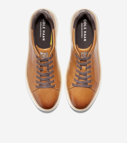 Giày hiệu Cole Haan chính hãng GrandPro Topspin Sneakers Bristish Tan - Nâu