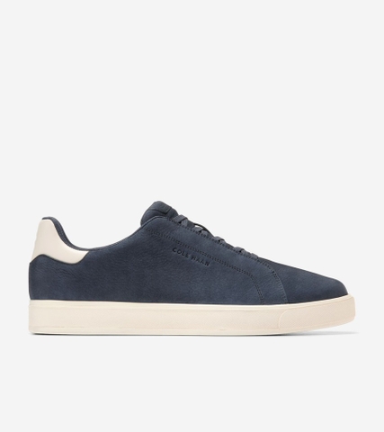 Giày hiệu Cole Haan chính hãng GrandPro Luxe Slip-On Sneakers Suede Navy  - Xanh