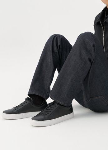 Giày sneaker Vagabond chính hãng Paul 2.0 Black White Leather - Da Đen trắng