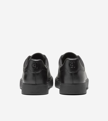 Giày hiệu Cole Haan chính hãng GrandPro Luxe Slip-On Sneakers All Black - Đen