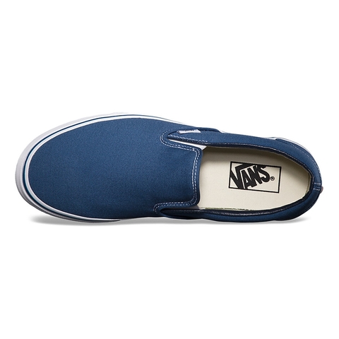 Giày Vans chính hãng Slip on Navy - Xanh