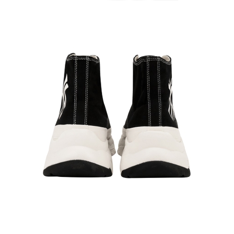 Giày MLB Chunky High New York Yankees Black White chính hãng - Đen Trắng