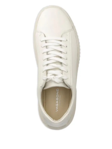 Giày sneaker thời trang VAGABOND Derek low-top sneakers White Leather - Trắng - Da thật