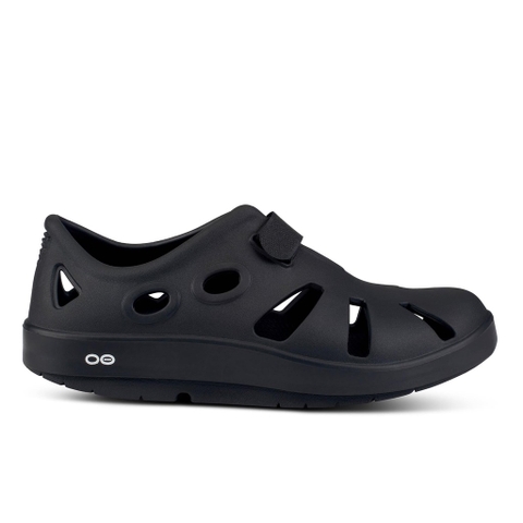 Giày dép sức khoẻ chính hãng OOFOS OOcandoo Travel Sandal Black Unisex - Đen