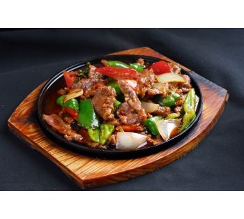 铁板牛肉 Bò Thiết Bản