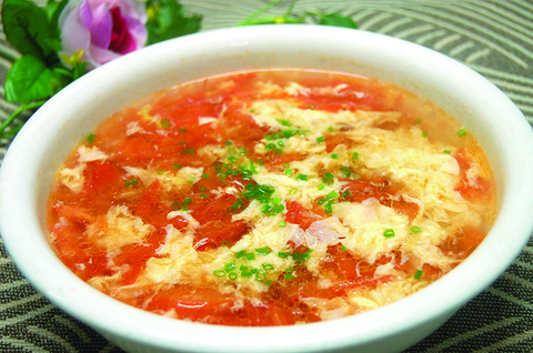 西红柿鸡蛋汤 Canh Trứng Cà Chua