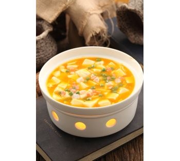 蟹黄豆腐 Đậu Phụ Sốt Trứng Cua