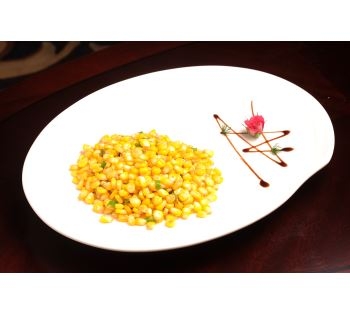 青椒炒玉米 Ngô Xào Ớt Xanh