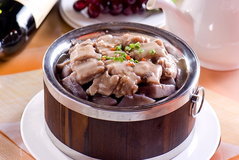 芋头蒸排骨 Sườn Heo Hấp Khoai Môn