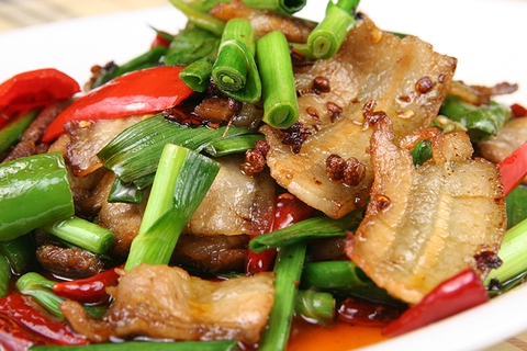 回锅肉 Thịt Ba Chỉ Xào