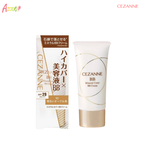 Kem nền khoáng Cezanne Mineral Cover BB Cream màu 00 30g