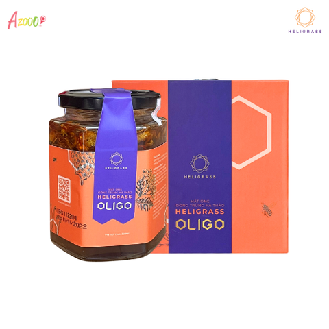 Mật Ong Hoa Cúc Đông Trùng Hạ Thảo Heligrass Oligo 250ml