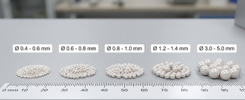 Bi nghiền Zirconia Oxide - Bi gốm Zirconia dùng trong công nghiệp
