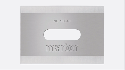 Lưỡi dao cắt an toàn MARTOR No. 92043 cho DAO CẮT AN TOÀN MARTOR SECUMAX 320