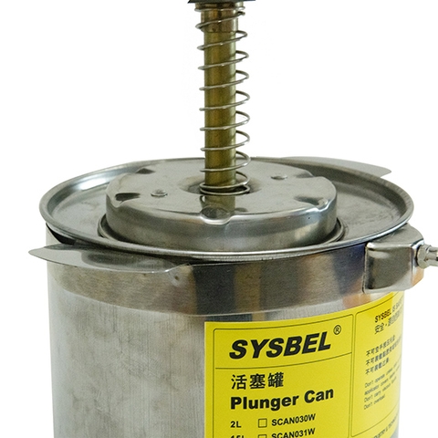 SYSBEL SCAN030W- Bình thấm dung môi- Plunger Can 2L
