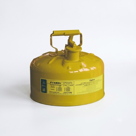 SYSBEL SCAN001Y — Bình chứa an toàn Loại I (Vàng - 2.5 Gal)