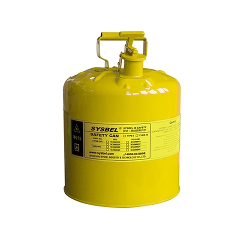 SYSBEL SCAN002Y - Bình chứa an toàn Loại I (Vàng - 5 Gal)