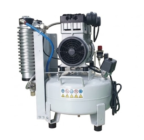 Máy nén khí không dầu 8bar, có sấy khô, 24L, 1HP La Padana DOF-D124 |  DOF-SD124