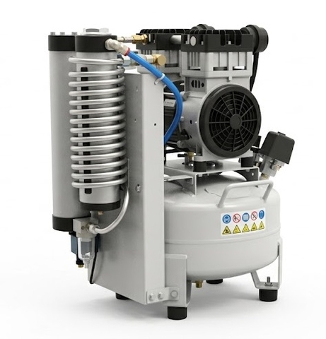Máy nén khí không dầu 8bar, có sấy khô, 24L, 1HP La Padana DOF-D124 |  DOF-SD124