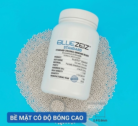 Bi nghiền Zirconia Oxide - Bi gốm Zirconia dùng trong công nghiệp