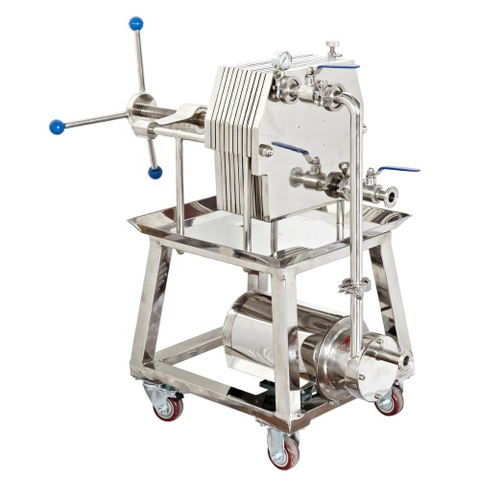Máy lọc ép khung bản inox max 1000L/giờ