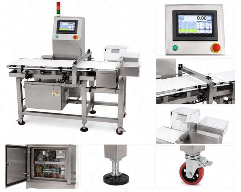 Máy kiểm tra trọng lượng tự động BLUEZEIZ CQ-XP210 checkweigher 1-1000g